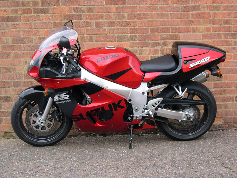 1997 GSXR600 SRAD breaking