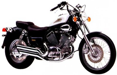 XV535 Virago breaking